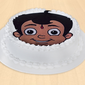 Chota Bheem Pic Cake